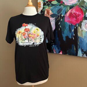 Circle Clothing Black Graphic Tee Christian Lamentations 3:23 Scripture Medium